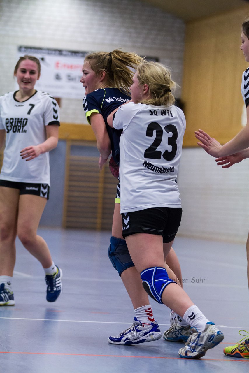 Bild 217 - B-Juniorinnen SG-Todesfelde/Leezen - SG Wift Neumnster : Ergebnis: 23:37